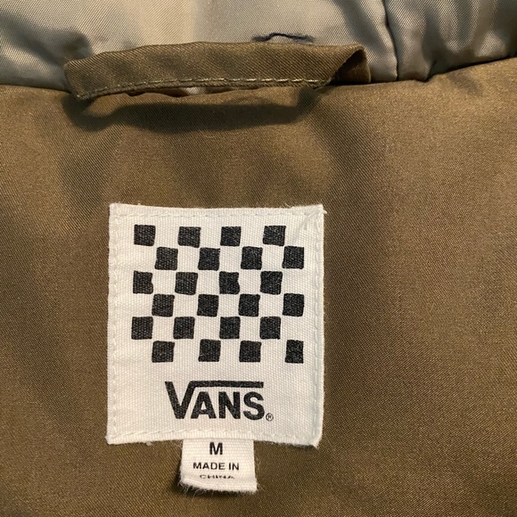 Vans Women’s Brown Winter Ski Jacket Coat Cinched  Waist Hooded Size: M - Picture 4 of 12